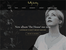 Tablet Screenshot of hollykirbymusic.com